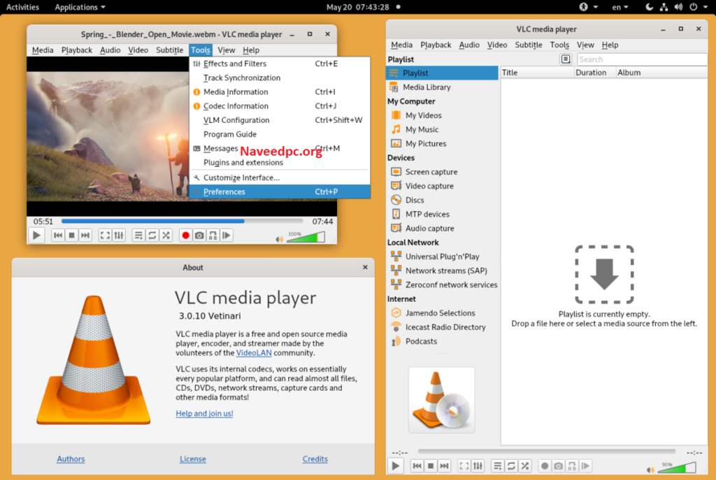 VLC Media Player 3.0.20 Crack + Serial Code {2024} Free Download